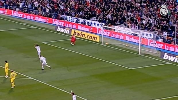 Great goals of left-footed players of Real Madrid 
